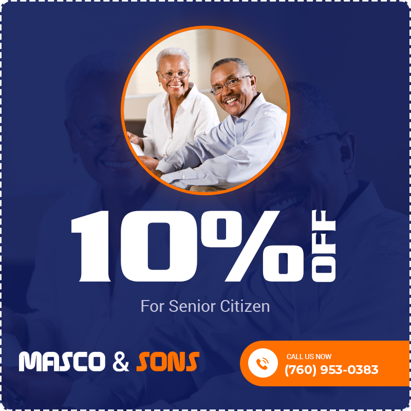 10% off Senior citizen